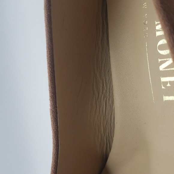 1504- Salone Monet Anita Suede Heels Size 8M NWT – w/ Box & Dust Bag - Picture 14 of 16